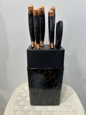 Набор ножей Kitchen Knives 7 предметов на подставке
