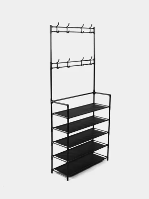 Полка New Simple Fioor Clothes Rack для обуви с вешалкой