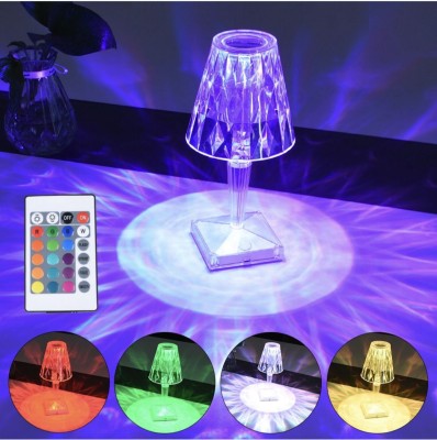 Светильник Crystal Table Lamp USB Charging Touch Lamp кристаллический 16 цветов с пультом управления