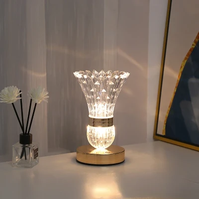 Светильник Creative Table Lamp кристаллический с тремя режимами интенсивности света