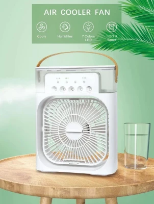 Вентилятор Air Cooler Fan с увлажнителем портативный