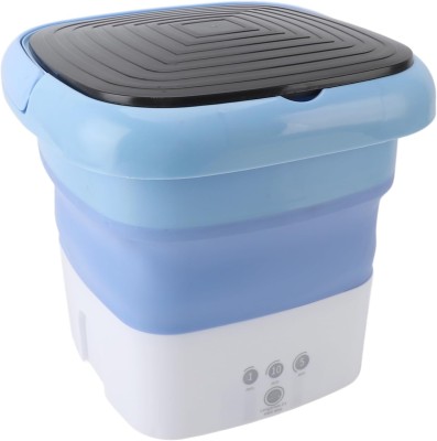 Стиральная машина Folding Washing Machine портативная складная синяя