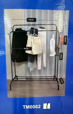 Вешалка Doubl Pole Hanger напольная для одежды металлическая