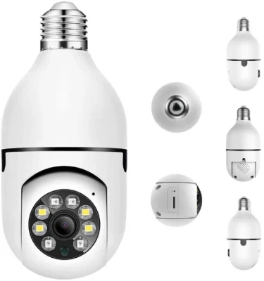 Камера Wi Fi Panorama Camera видеонаблюдения беспроводная лампочка