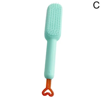 Расческа Cool Stretch Shrink Comb самоочищающаяся для волос